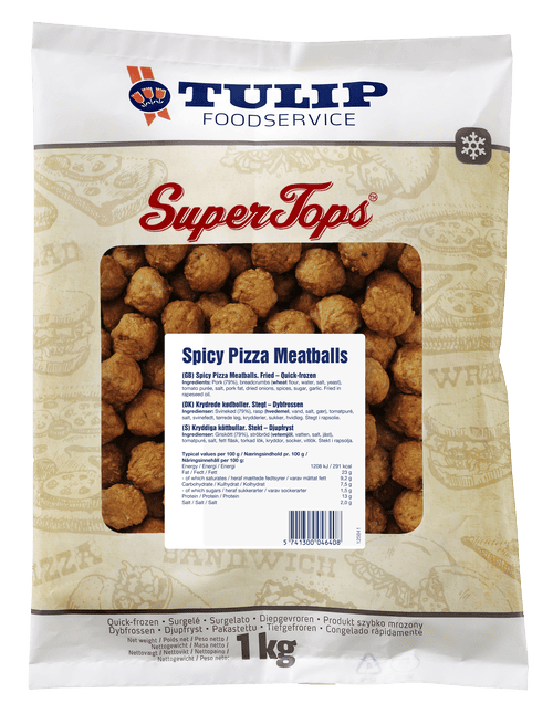 Spicy Meatballs (Super Tops)